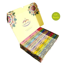 Load image into Gallery viewer, Variety Pack - Traditional Masala Incense - 12 Scents x 10 gm each - Handcrafted Masala Incense - Gift Ready