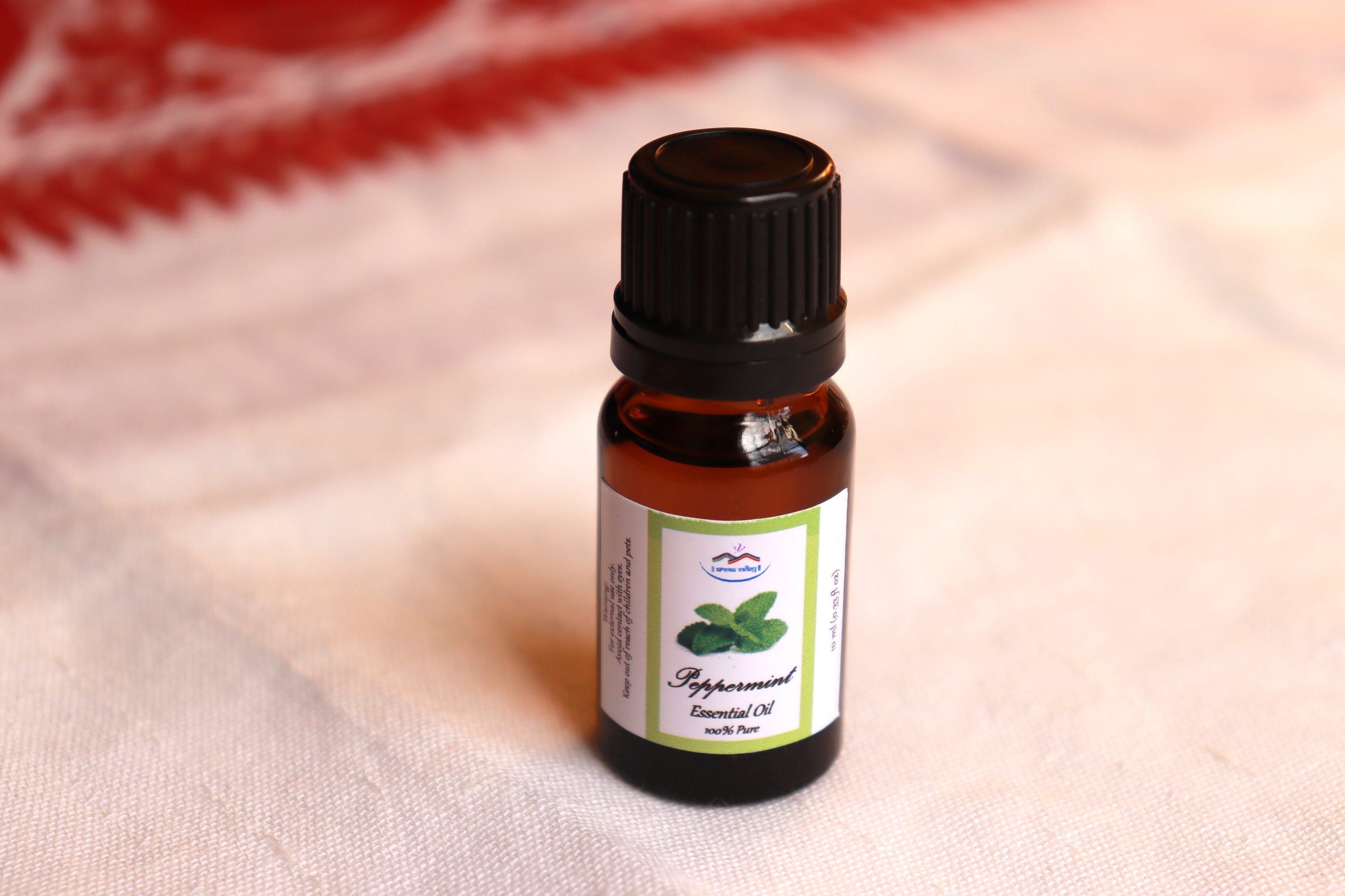 Peppermint Essential Oil - 10 ml (0.33 fl oz) - 100% Pure, Therapeutic Grade