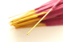 Load image into Gallery viewer, Goddess Incense Sticks | Hand-rolled Premium Masala Incense | Musky Rose Scent | 50 grams (47 Sticks approx.) | Aroma Valley