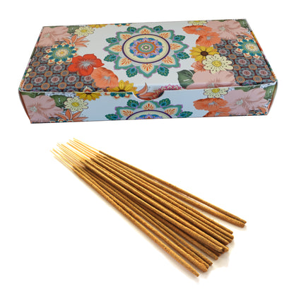 Autumn Rose Incense Sticks aka Nataraja - Artisan Luxury Masala Incense - Divine Scent for Home and Meditation - Handcrafted 300 Sticks, 500 grams - Free Shipping