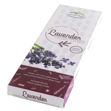 Load image into Gallery viewer, Lavender Incense Sticks - Traditional Handcrafted Masala Incense
