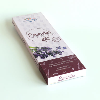 Lavender Incense Sticks - Traditional Handcrafted Masala Incense