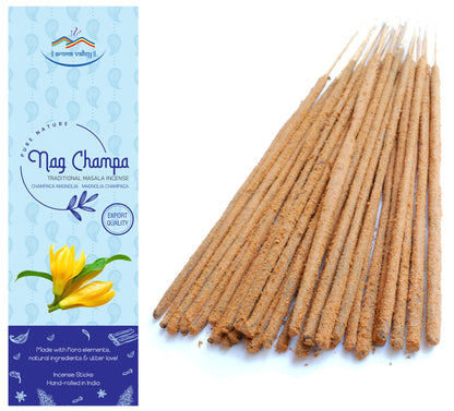 Nag Champa Incense Sticks - Traditional Handcrafted Masala Incense