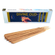 Divine Oud Artisan Luxury Masala Incense Sticks | Utterly Divine Scent for Home, Meditation, Yoga | Handcrafted 360 Sticks, 21 0z, 600 grams - Free Shipping