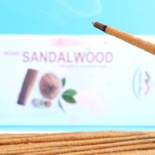 Load image into Gallery viewer, Indian Sandalwood Artisan Luxury Masala Incense Sticks | Divine Scent for Home, Meditation, Yoga, Aromatherapy | Calming, Memory Enhancing, Spirituality | Handcrafted 360 Sticks, 21 0z, 600 grams - Free Shipping
